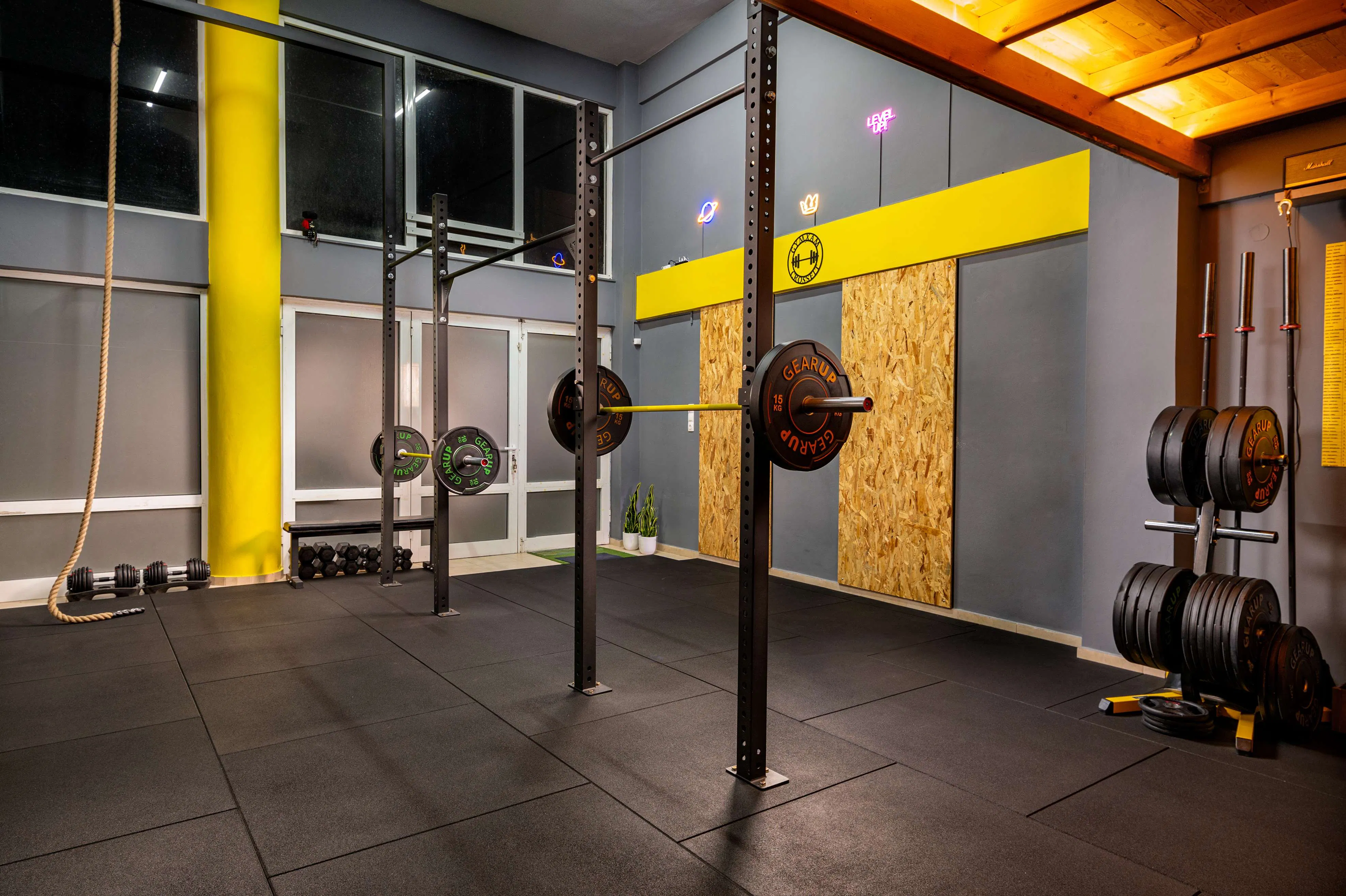 CrossFit class background